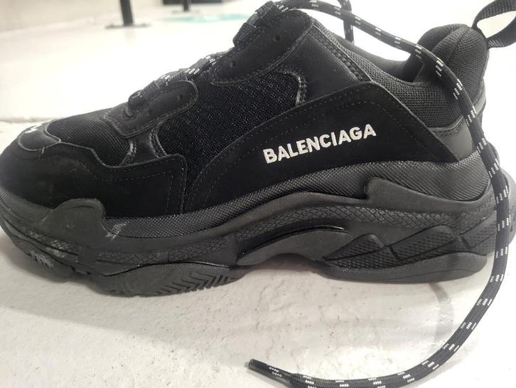 Balenciaga, Kleding | Heren, Schoenen, Zo goed als nieuw, Veterschoenen, Zwart, Ophalen