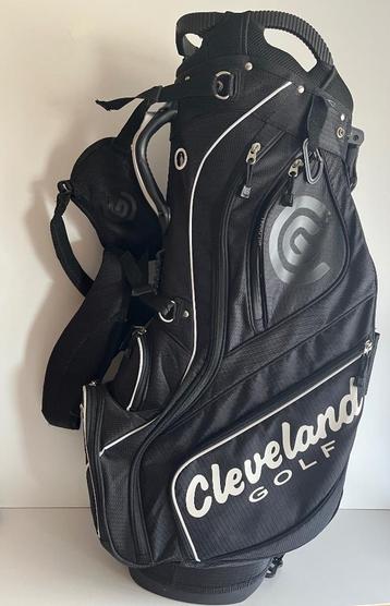 CLEVELAND zwarte golftas met 14 vakken  beschikbaar voor biedingen