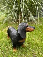 Image : teckel, teckel, chien, jardin, pelouse 40 cm, Enlèvement ou Envoi, Neuf, Synthétique, Animal