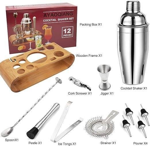 Ensemble shaker à cocktail | kit de barman | Nouveau, Neuf, -, -, Ayaoqiang
