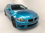BMW 420 iAS COUPE PACK-M ROCKS BLUE FULL LED GPS GARANTIE, Automaat, 4 cilinders, Blauw, Alcantara