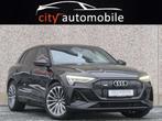 Audi e-tron 71 kWh 50 Quattro S line - autonomie 320 kms, Auto's, Automaat, 230 kW, Zwart, 313 pk
