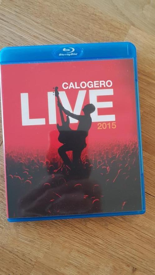 BLURAY CALOGERO LIVE 2015, Cd's en Dvd's, Blu-ray, Zo goed als nieuw, Muziek en Concerten, Ophalen
