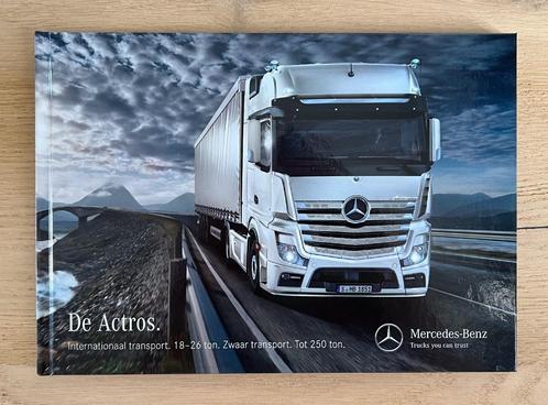 Mercedes Actros hardcover brochure BE-NL 2014, Livres, Autos | Brochures & Magazines, Comme neuf, Mercedes, Enlèvement ou Envoi