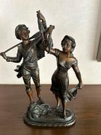 Beeld visser jongen en meisje, Antiek en Kunst, Kunst | Beelden en Houtsnijwerken, Ophalen