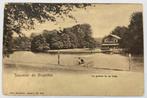 Oude postkaart <1920 Brussel Souvenir La grande ile au bois, Verzamelen, Ophalen of Verzenden, Voor 1920, Ongelopen, Brussel (Gewest)