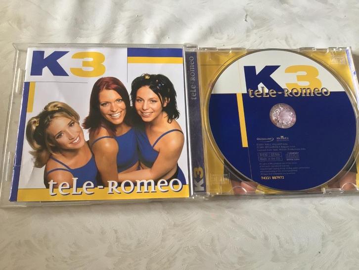 Cd Tele-Romeo van originele K3 leden Kathleen- Kristel- Kare, Cd's en Dvd's, Cd's | Nederlandstalig, Ophalen of Verzenden