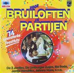 vinyl: BRUILOFTEN EN PARTIJEN (dubbel-lp als nieuw)), Ophalen of Verzenden, Zo goed als nieuw, 12 inch, Levenslied of Smartlap