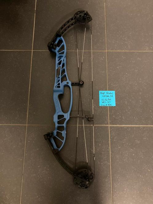 Hoyt Stratos compoundbogen, Sport en Fitness, Handboogschieten, Zo goed als nieuw, Ophalen of Verzenden