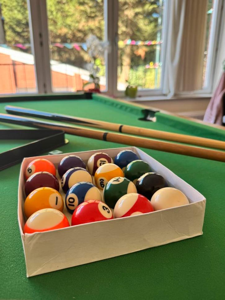 Biljart, Huis en Inrichting, Woonaccessoires | Overige, Zo goed als nieuw, Ophalen