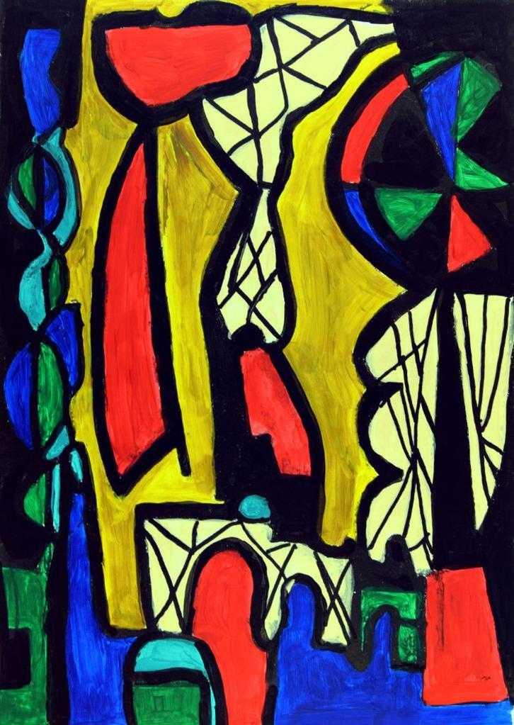 kunst, Antiek en Kunst, Kunst | Litho's en Zeefdrukken, Verzenden