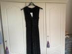 Robe pailletée longue noire t.44, Ophalen, Nieuw