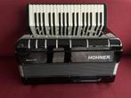 Nieuwe duitse Hohner  Basso 372 basaccordeon ., Nieuw, Hohner, Met riemen, Toetsaccordeon