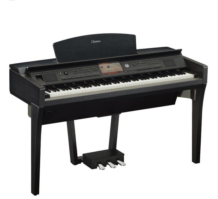 Yamaha CVP-709, Muziek en Instrumenten, Piano's, Zo goed als nieuw, Piano, Zwart, Digitaal, Ophalen