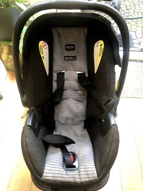 britax autostoel met onderstel isofix, Kinderen en Baby's, Autostoeltjes, Gebruikt, Romer, 0 t/m 13 kg, Isofix, Zijbescherming