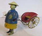 antieke wind up tin toy Chinees met risjka, Antiek en Kunst, Antiek | Speelgoed, Verzenden