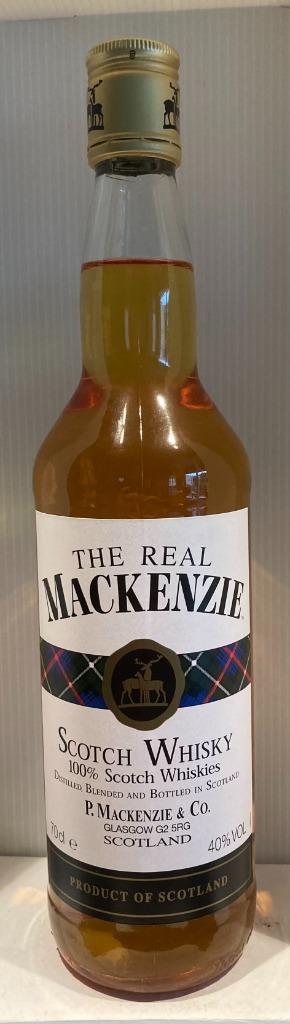 the real mackenzie 40% 70cl blend, Collections, Vins, Enlèvement ou Envoi