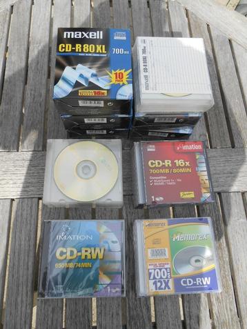 CD-R & CD-RW beschikbaar voor biedingen