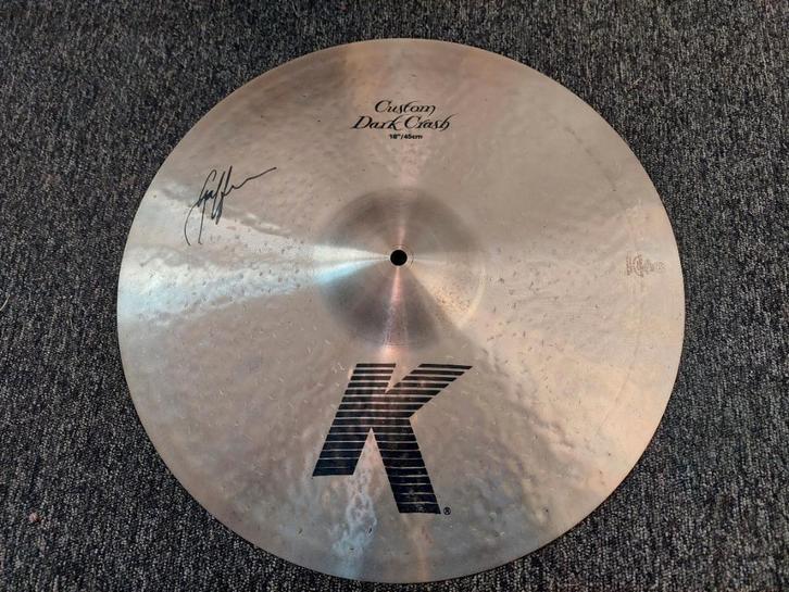 18" Zildijan K ride - Gavin Harrisson signed, Muziek en Instrumenten, Percussie, Gebruikt, Ophalen of Verzenden