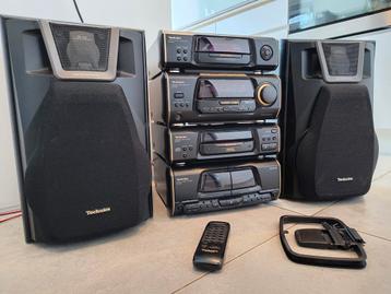 Technics stereoketen EH50 + EH60 + 2 speakers SB-EH60 beschikbaar voor biedingen