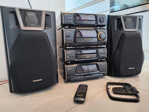 Technics stereoketen EH50 + EH60 + 2 speakers SB-EH60, Audio, Tv en Foto, Stereoketens, Gebruikt, Speakers, Ophalen
