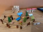 bloc en bois village vintage, Ophalen