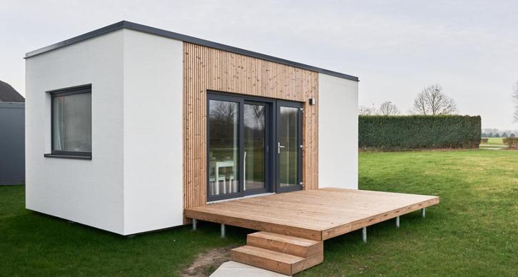 Zorgwoning/tuinkantoor/tinyhouse/mantelzorg 28m², Huis en Inrichting, Overige Huis en Inrichting, Zo goed als nieuw, Ophalen of Verzenden