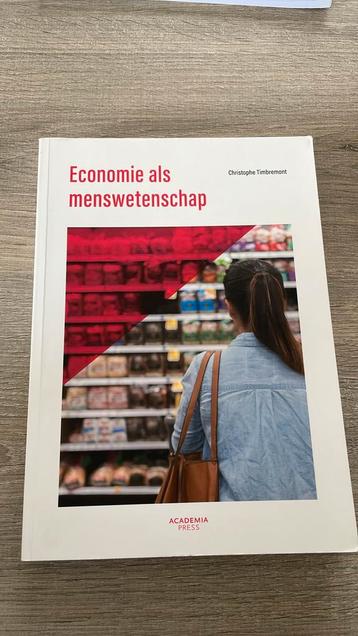 Christophe Timbremont - Economie als menswetenschap beschikbaar voor biedingen