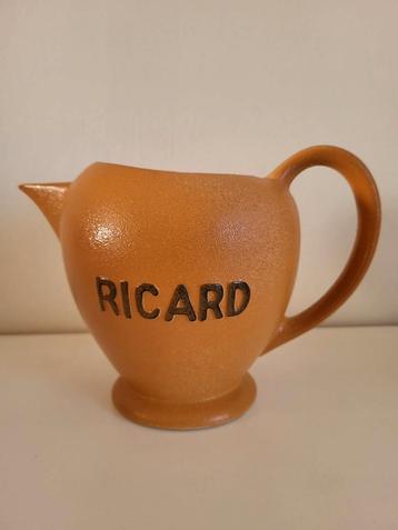 bruine karaf ricard waterkan keramiek schenkkan met stempel, Ophalen of Verzenden, Nieuw, Gebruiksvoorwerp