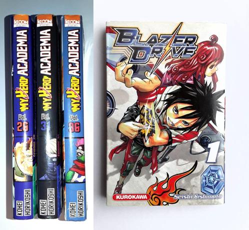 Lot 4 manga : Blazer Drive 1 & My Hero Academia 26 - 31 - 36, Boeken, Strips | Comics, Gelezen, Japan (Manga), Ophalen