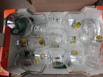 lot glazen Strongbos , 10 grote bollen met opzet en 3 longdr, Ophalen, Nieuw, Frisdrankglas