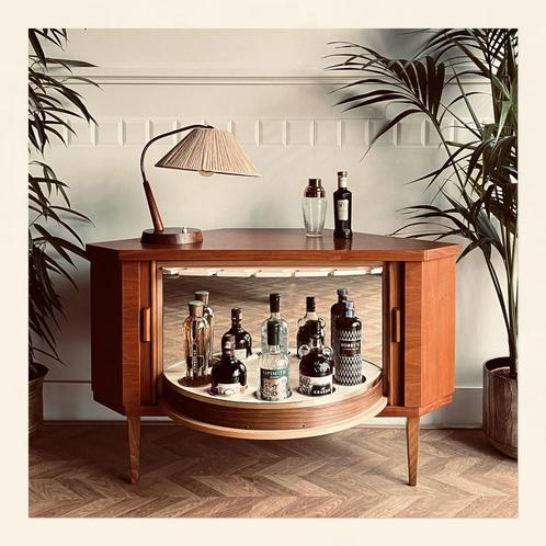 Vintage Bar Cabinet - Speakeasy Bar - Sideboard, Huis en Inrichting, Barren, Ophalen of Verzenden