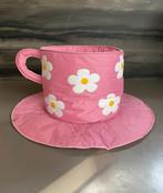 Opbergmand XL roze theekopje Lazzari, Ophalen of Verzenden, Zo goed als nieuw, Overige typen