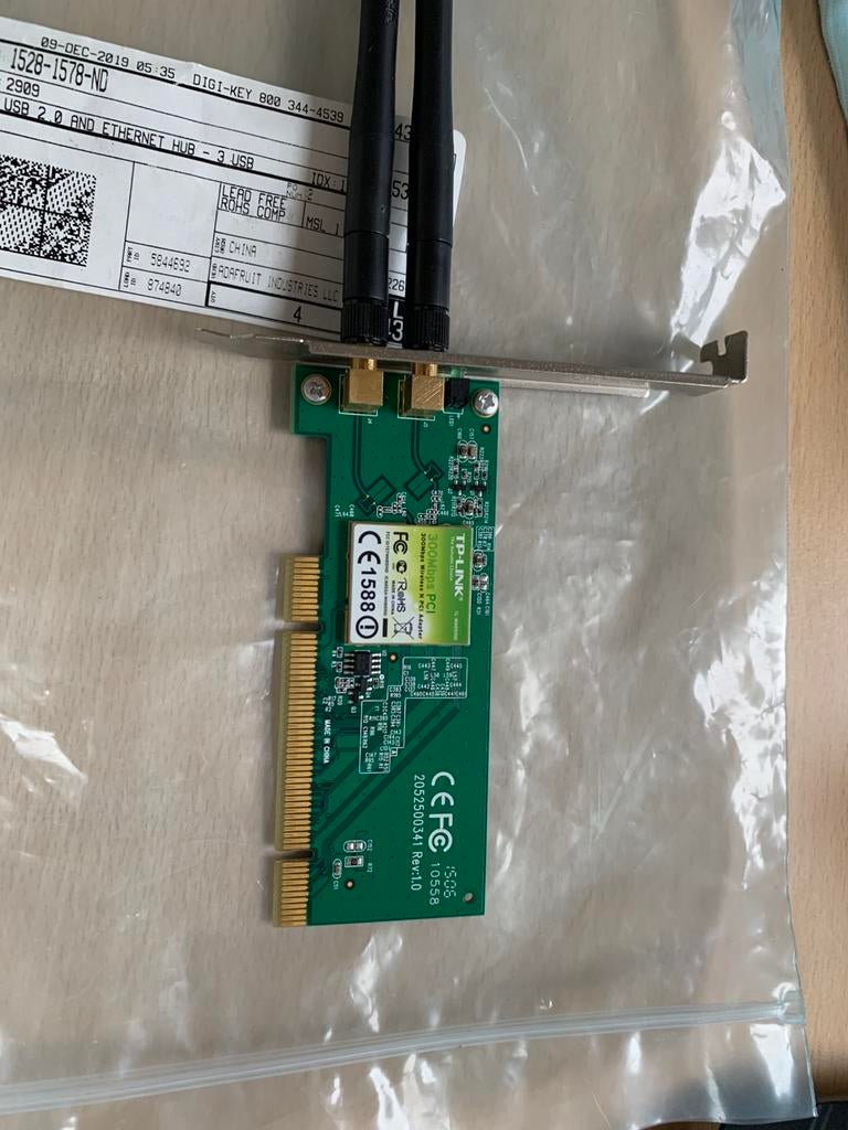 Carte wifi TP LINK, Enlèvement, Utilisé, Interne