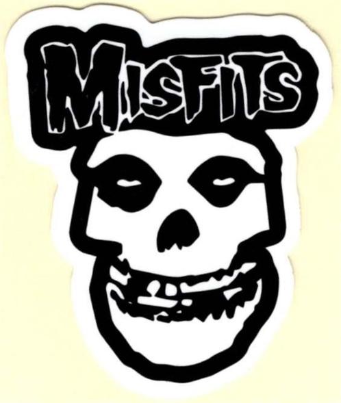 Misfits sticker #3, Verzamelen, Muziek, Artiesten en Beroemdheden, Nieuw, Verzenden
