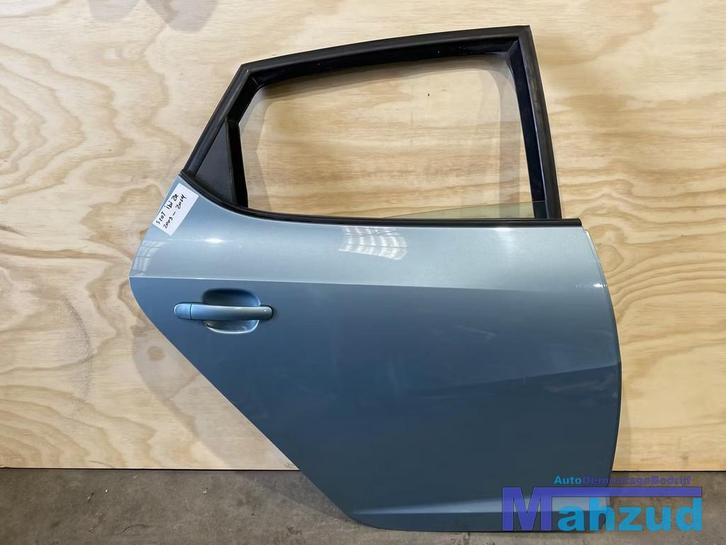 SEAT IBIZA 4 Blauw Rechts Achter deur portier 5deurs 08-17, Auto-onderdelen, Carrosserie, Deur, Seat, Achter, Rechts, Gebruikt