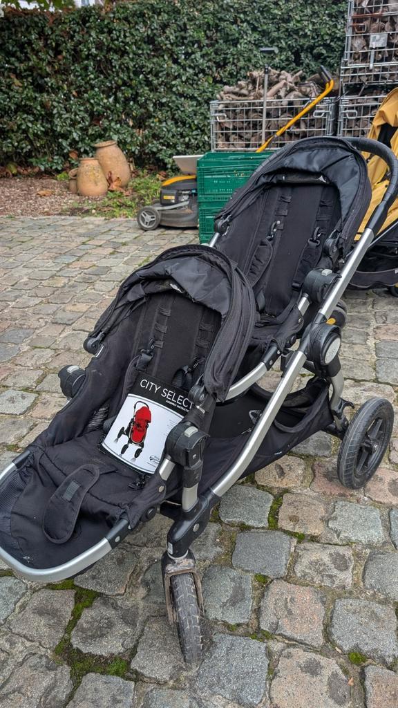 Mooie degelijke buggy, 1 of 2 zitjes enkel of dubbel, Kinderen en Baby's, Buggy's, Zo goed als nieuw, Ophalen of Verzenden