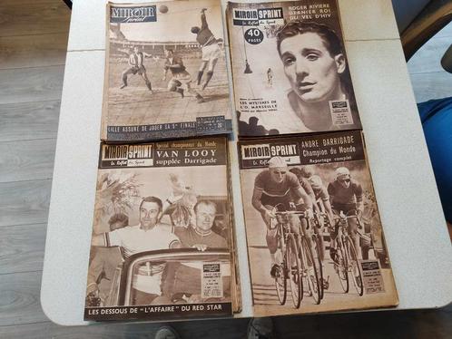 Football -Cyclisme -Sports - 49 N° MIROIR SPRINT 1949 à 1967, Sports & Fitness, Cyclisme, Utilisé, Enlèvement ou Envoi