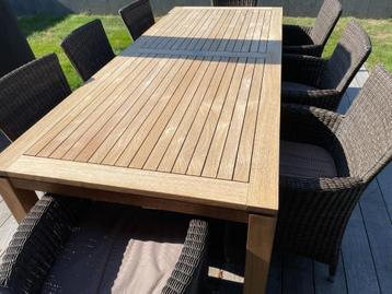 Exclusieve teak tuinset–luxe & kwaliteit in perfecte staat! beschikbaar voor biedingen