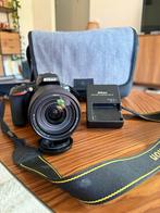 Nikon D5600 + AF‑S DX 18‑140mm VR Lens Kit, Audio, Tv en Foto, Fotocamera's Digitaal, Ophalen, Zo goed als nieuw, Nikon