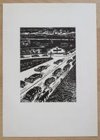 Houtsnede van Frans Masereel: DE BRUSSELSE RING, Verzenden