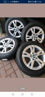 Jantes BMW Série 2 Styling 473 avec pneus d'hiver., Autos : Pièces & Accessoires, Pneus & Jantes, 205 mm, Jante(s), Enlèvement