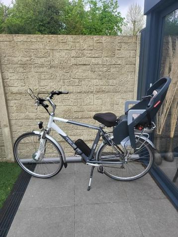 Elektrische Herenfiets merk Talent + BabyStoel TOPSTAAT beschikbaar voor biedingen