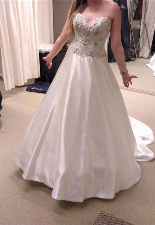 Trouwjurk/Wedding dress/Robe de mariée– Large – ivoor, Kleding | Dames, Trouwkleding en Trouwaccessoires, Zo goed als nieuw, Trouwjurk