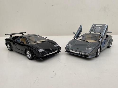 2 x Lamborghini Countach 1988 - Burago 1/24, Enfants & Bébés, Jouets | Véhicules en jouets, Enlèvement