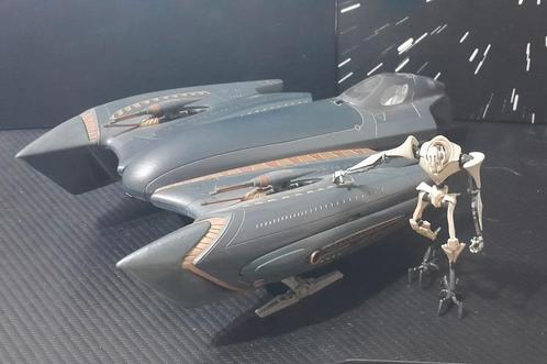 Star wars general grievous starfighter met figuur, Collections, Star Wars, Utilisé, Enlèvement ou Envoi