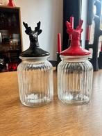 Glazen voorraadpotten flying Tiger, Huis en Inrichting, Ophalen, Zo goed als nieuw