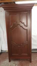Mahonie kast, Huis en Inrichting, Gebruikt, 200 cm of meer, Met hangruimte, 50 tot 100 cm