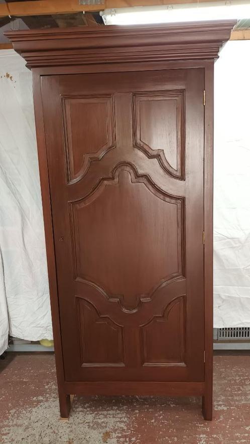 Mahonie kast, Huis en Inrichting, Kasten | Kleerkasten, Gebruikt, 200 cm of meer, 50 tot 100 cm, 50 tot 75 cm, Met deur(en), Met plank(en)