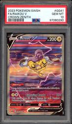 Raikou V [FA] PSA 10 - GG41/GG70 - Couronne Zénith 2023, Enlèvement ou Envoi, Comme neuf, Cartes en vrac